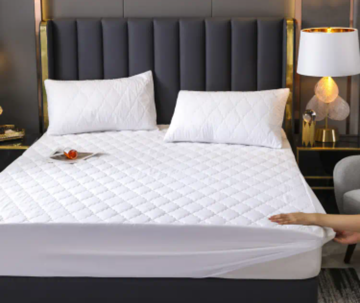 ¡Nuevo! Protector de Colchón Antifluido + Fundas Incluidas 😴✨  - Frescura y Protección Toda la Noche.