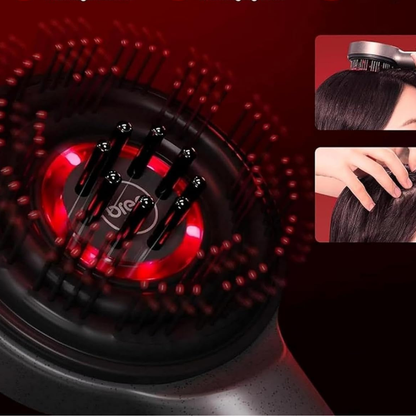 Cepillo Masajeador Capilar Con Luz LED