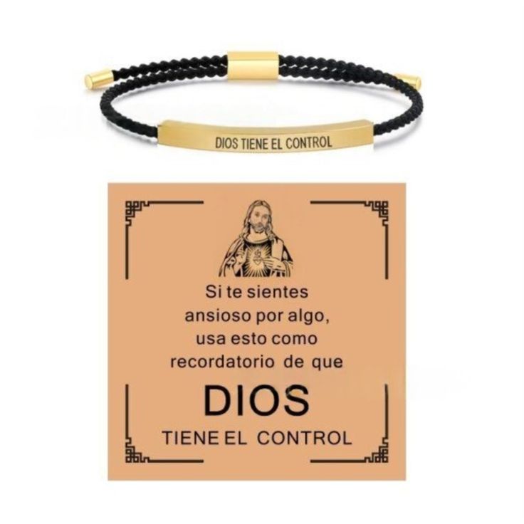 ¡Nueva! Pulsera Fe Inquebrantable ✨🙏- Paz y Protección en Cada Momento.